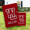 Load image into Gallery viewer, West Lafayette Garden & House Flags Team- Boutique Monogram