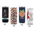 Load image into Gallery viewer, Personalized Skinny Can Koozies
