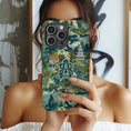 Load image into Gallery viewer, Personalized Large Initial Phone Case, Chinoiserie Preppy