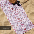 Load image into Gallery viewer, Coquette Girly Lightweight Beach Towels