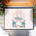 Load image into Gallery viewer, Christmas Pink Nutcracker Door Mat
