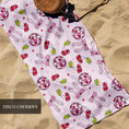 Load image into Gallery viewer, Coquette Girly Lightweight Beach Towels