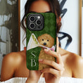 Load image into Gallery viewer, Personalized Initial Phone Case, Pet Dog