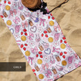 Load image into Gallery viewer, Coquette Girly Lightweight Beach Towels
