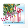 Load image into Gallery viewer, Mahjong Mat, Spring Collection, Neoprene, Wholesale Mahjong Mat Wholesale- Boutique Monogram