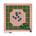 Load image into Gallery viewer, 31" Mahjong Mat, Winter Plaid, Wholesale