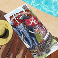 Load image into Gallery viewer, College Lightweight Beach Towels, Alabama

