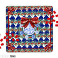 Load image into Gallery viewer, 31" Mahjong Mat, Holiday Christmas Collection, Neoprene, Wholesale