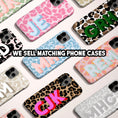 Load image into Gallery viewer, Personalized Airpods Max Covers, Custom Air Pod Max, Snap Headphone Protective Cover, Initials,Letters,Preppy, Leopard, Cheetah, Maximalist