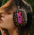 Load image into Gallery viewer, Personalized Airpods Max Covers, Custom Air Pod Max, Snap Headphone Protective Cover, Initials,Letters,Preppy, Leopard, Cheetah, Maximalist
