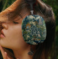 Load image into Gallery viewer, Personalized Airpods Max Covers, Custom Air Pod Max, Snap Headphone Protective Cover, Initials,Letters, Chinoiserie, Japanese maximalist