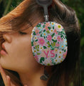 Load image into Gallery viewer, Personalized Airpods Max Covers, Custom Air Pod Max, Snap Headphone Protective Cover, Initials,Letters, Watercolor Flowers,Floral Maximalist