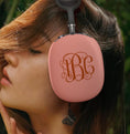 Load image into Gallery viewer, Personalized Airpods Max Covers, Custom Air Pod Max, Snap Headphone Protective Cover, Initials, Letters, Monogram Initials