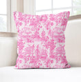 Load image into Gallery viewer, Personalized Toile Pillow