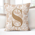 Load image into Gallery viewer, Personalized Toile Pillow