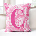 Load image into Gallery viewer, Personalized Toile Pillow