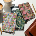 Load image into Gallery viewer, Personalized Kindle Case, Paperwhite 7”, Colorsoft Signature 2024, Custom Cover, Monogram, Handle, Initials, Chinoiserie, Pink, Green, Blue