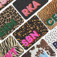 Load image into Gallery viewer, Personalized Ipad Case, Pro, Air, 11, 12.9, Custom Cover, Monogram, Folio, Large Initials, Tortoise, Leopard, Cow