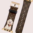 Load image into Gallery viewer, Personalized Apple Watch Band, Custom Strap, Smart Watch, 38, 40, 41, 42, 44, 45, 49, 3 4 5 6 7 8 9 10 SE Ultra, Letters, Initials, Dog Cat