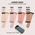 Load image into Gallery viewer, Personalized Apple Watch Band, Custom Strap, Smart Watch, 38, 40, 41, 42, 44, 45, 49, 3 4 5 6 7 8 9 10 SE, Letter, Initials, Tortoise Stripe