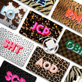 Load image into Gallery viewer, Custom MacBook Case, Air, Pro, Personalized Laptop Cover, 2-Pieces, Monogram, Preppy, Tortoise, Leopard, Cow, Tiger, Zebra, Dots, Initials