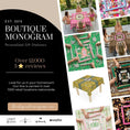 Load image into Gallery viewer, Custom Mahjong Tablecloth, Card Game Table Cover, Monogram, Personalized, Initials, Trendy Colors, Popular, Harlequin Checker, Black, White