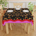 Load image into Gallery viewer, Custom Mahjong Tablecloth, Card Game Table Cover, Monogram, Trendy Colors, Popular, Modern Tortoise Pattern