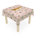 Load image into Gallery viewer, Custom Mahjong Tablecloth, Card Game Table Cover, Monogram, Personalized, Pastel Cottage Core, Longhorn Cattle Cow, Preppy, Grand Millennial