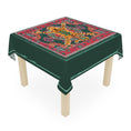 Load image into Gallery viewer, Custom Mahjong Tablecloth, Card Game Cover, Monogram, Personalized, Letter, Initial, Preppy, Tibetan Tiger, Oriental Rug Design