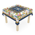 Load image into Gallery viewer, Custom Mahjong Tablecloth, Card Game Table Cover, Monogram, Personalized, Letter, Initial, Preppy, Chinoiserie, Ginger Jars, Pagoda, Bamboo