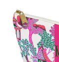 Load image into Gallery viewer, Custom Mahjong Zip Bag, Makeup Bag, Travel Pouch, Tech, Monogram, Personalized, Letter, Initial, Chinoiserie, Preppy, Pagoda, Bright Colors