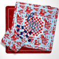 Load image into Gallery viewer, Custom Football Toile Mahjong Mat