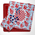 Load image into Gallery viewer, Custom Football Toile Mahjong Mat