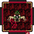 Load image into Gallery viewer, Custom Mahjong Mat, 31.5", Neoprene, Personalized, Monogrammed, Letter, Initial, Winter, Holiday, Christmas, Leopard, Chinoiserie, Pagoda