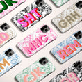 Load image into Gallery viewer, Personalized Large Initial Phone Case, Toile