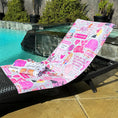 Load image into Gallery viewer, Coquette Girly Lightweight Beach Towels