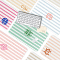 Load image into Gallery viewer, Desk Pad Mats, monogram collection Desk Pads- Boutique Monogram