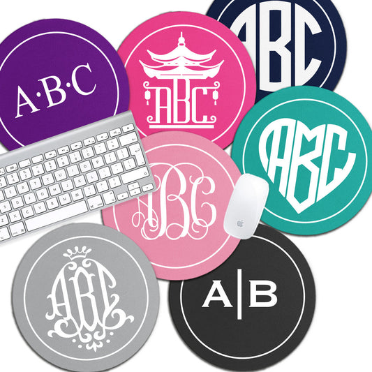 Mouse Pads, Monogram Collection