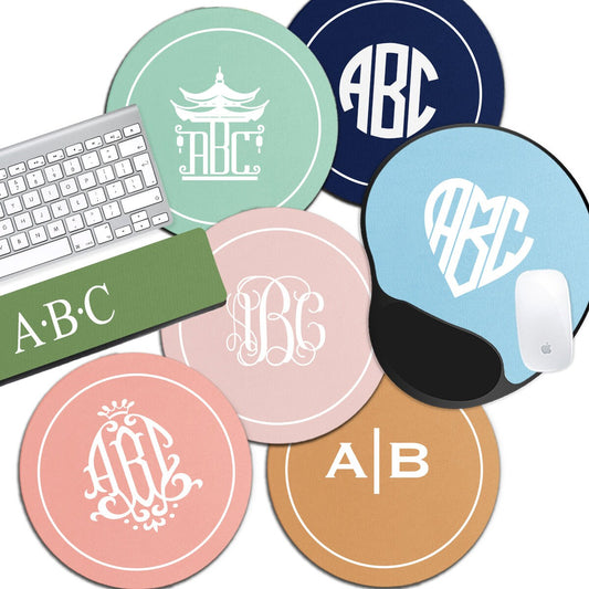 Mouse Pads, Monogram Collection