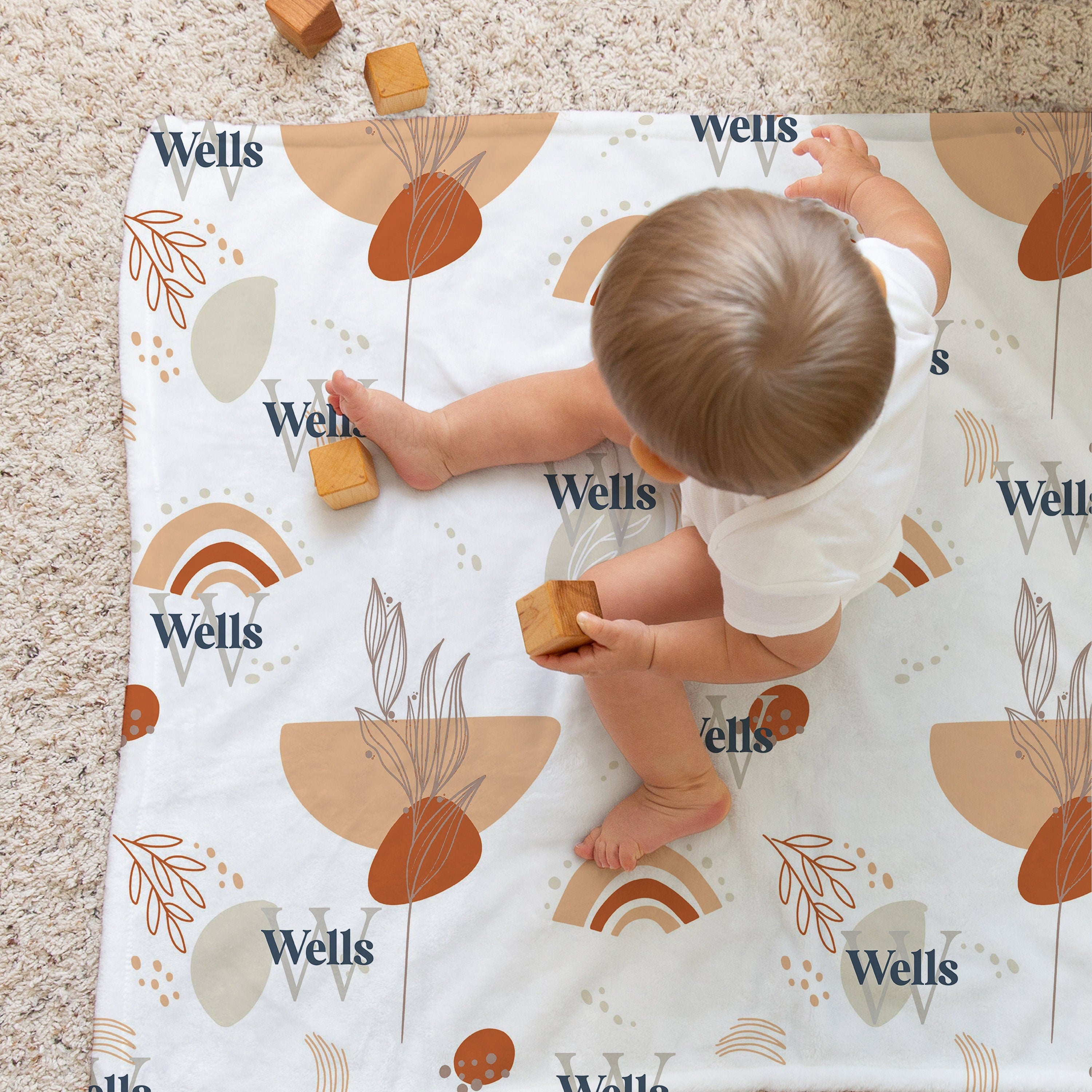 Baby Blanket BOUTIQUE MONOGRAM