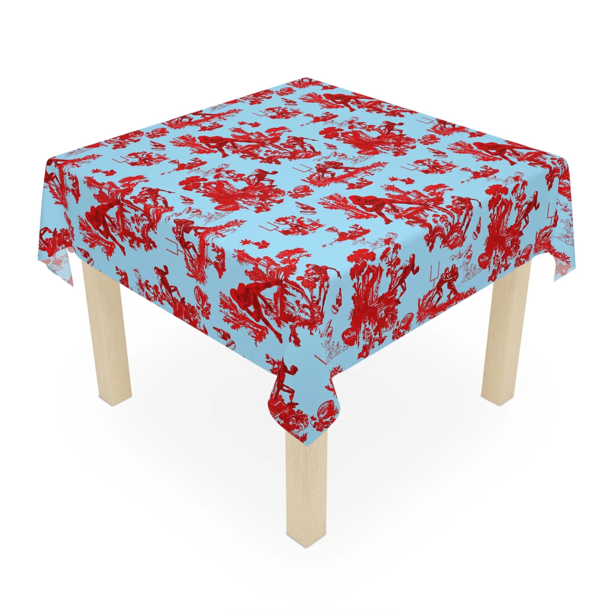 Mahjong Tablecloths College Football Toile, Wholesale  Mahjong Tablecloths- Boutique Monogram