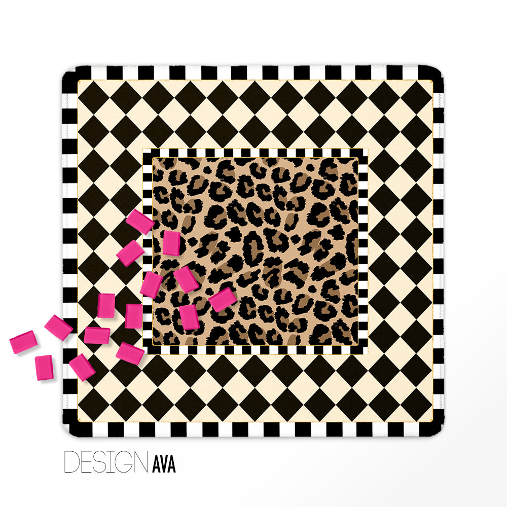 Mahjong Mat, Spring Collection, Neoprene, Wholesale  Mahjong Mat Wholesale- Boutique Monogram
