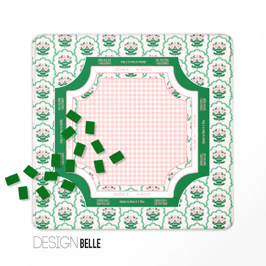Mahjong Mat, Grand Millennial, Cottage Core, Preppy, Wholesale  Mahjong Mat Wholesale- Boutique Monogram