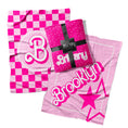 Load image into Gallery viewer, Barbie Insprired Plush Minky Personalized Blanket
