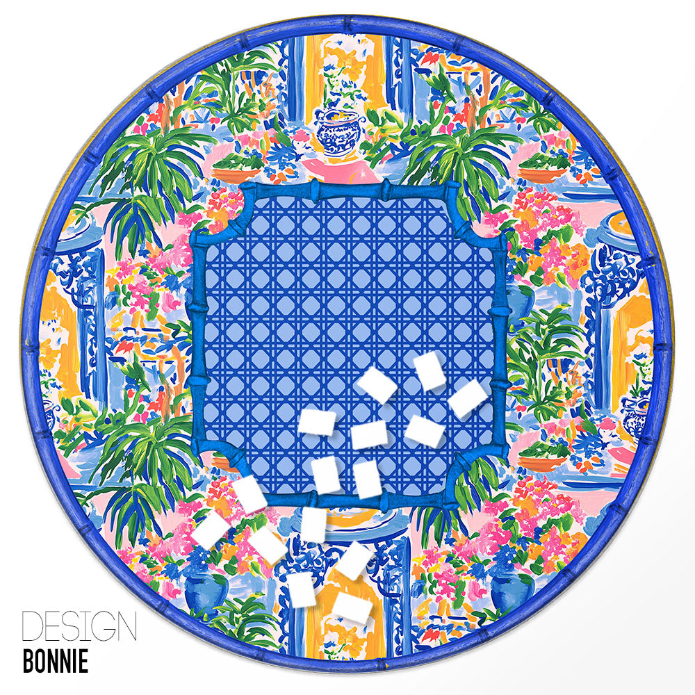 Custom Round Mahjong Mat