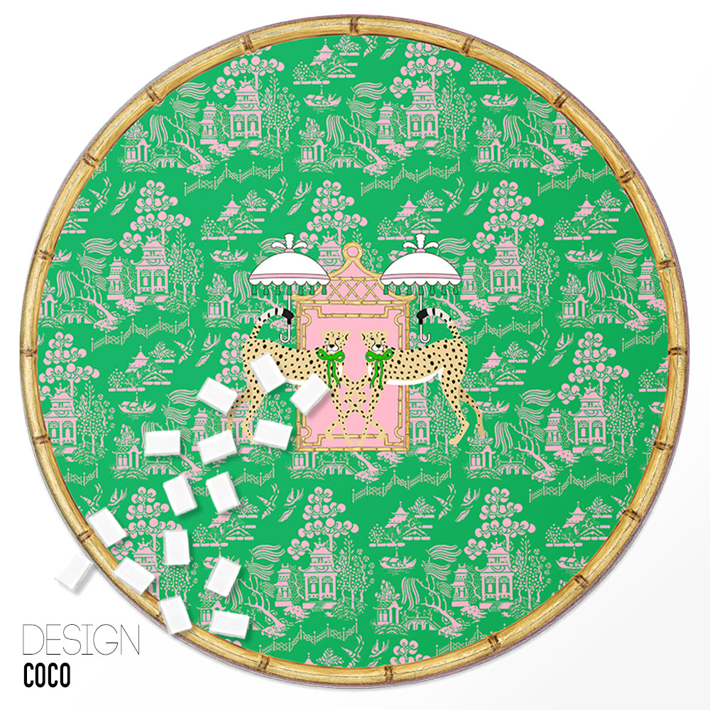 Custom Round Mahjong Mat
