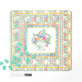 Load image into Gallery viewer, Mahjong Mat, Summer Collection, Neoprene, Wholesale  Mahjong Mat Wholesale- Boutique Monogram
