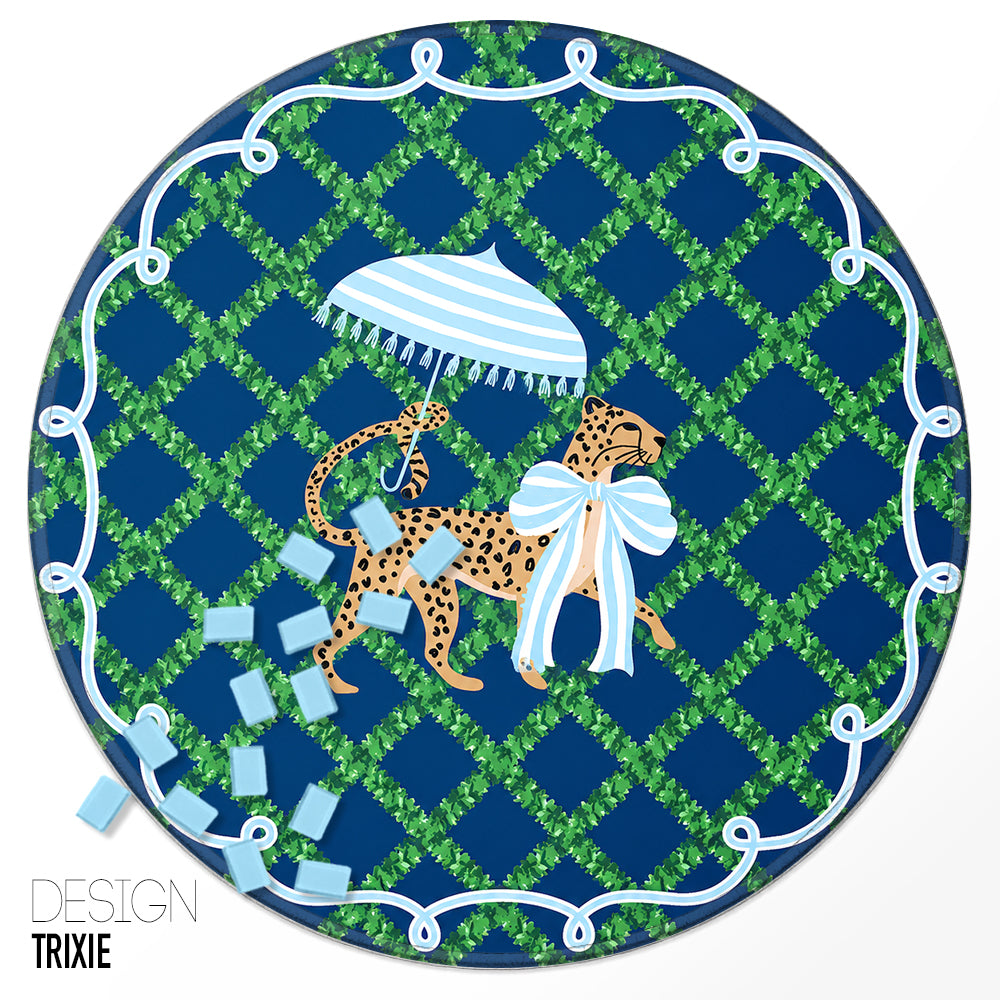 Custom Round Mahjong Mat