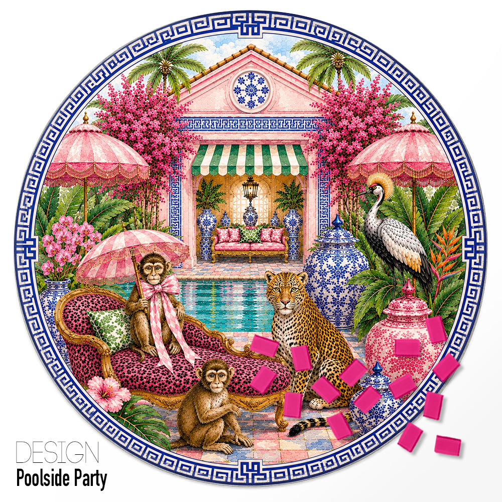 Custom Round Mahjong Mat