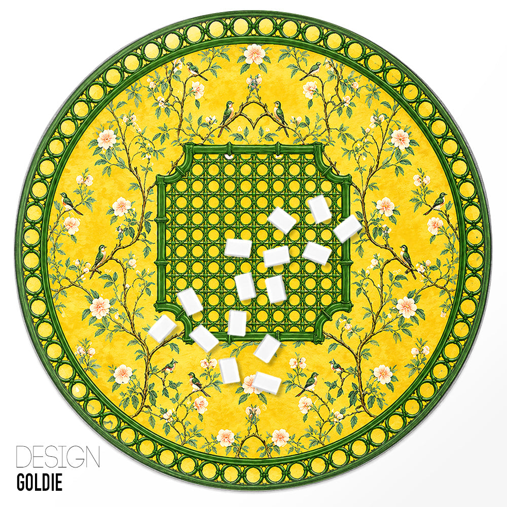 Custom Round Mahjong Mat